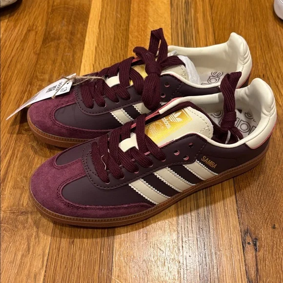 Adidas Maroon Samba sneaker - Picture 2 of 4